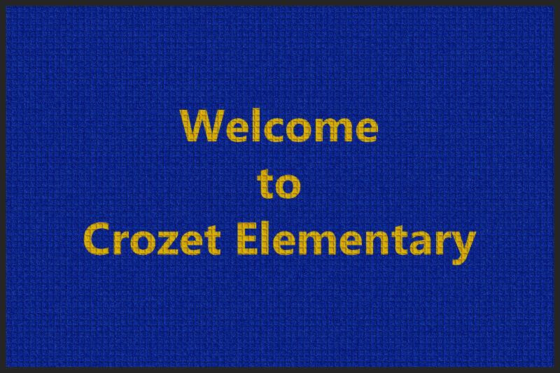 Crozet Mat 4 X 6 Waterhog Impressions - The Personalized Doormats Company