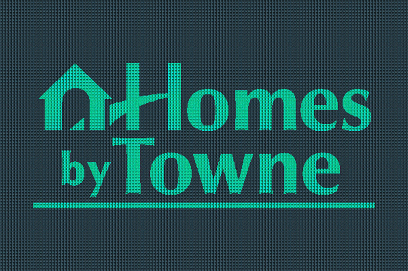 Homes by Towne 2 x 3 Waterhog Inlay - The Personalized Doormats Company