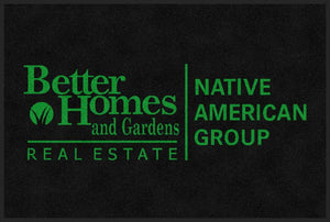 Better Homes and Garden Real Estate Nati 2 X 3 Rubber Backed Carpeted HD - The Personalized Doormats Company