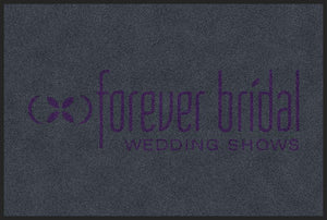 Forever Bridal Productions Ltd. 4 X 6 Rubber Backed Carpeted HD - The Personalized Doormats Company
