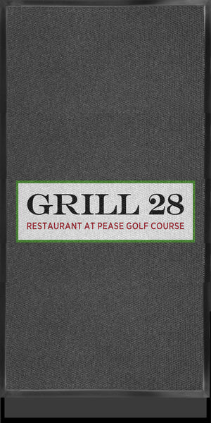 Grill 28 @ Pease Golf Course 6 X 10 Luxury Berber Inlay - The Personalized Doormats Company