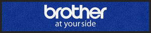 Brother 3 X 15 Rubber Backed Carpeted HD - The Personalized Doormats Company