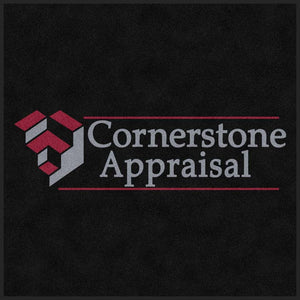 Cornerstone Appraisal 6 X 6 Rubber Backed Carpeted HD - The Personalized Doormats Company