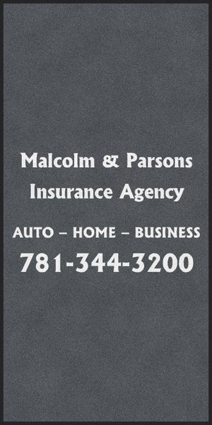 Malcolm & Parsons White Text