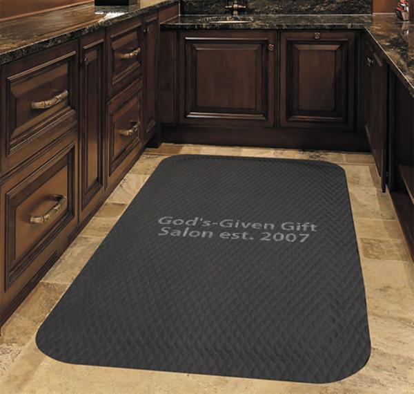 Create Your Own 4 x 6 Anti-Fatigue Logo Mat Anti-Fatigue - The Personalized Doormats Company