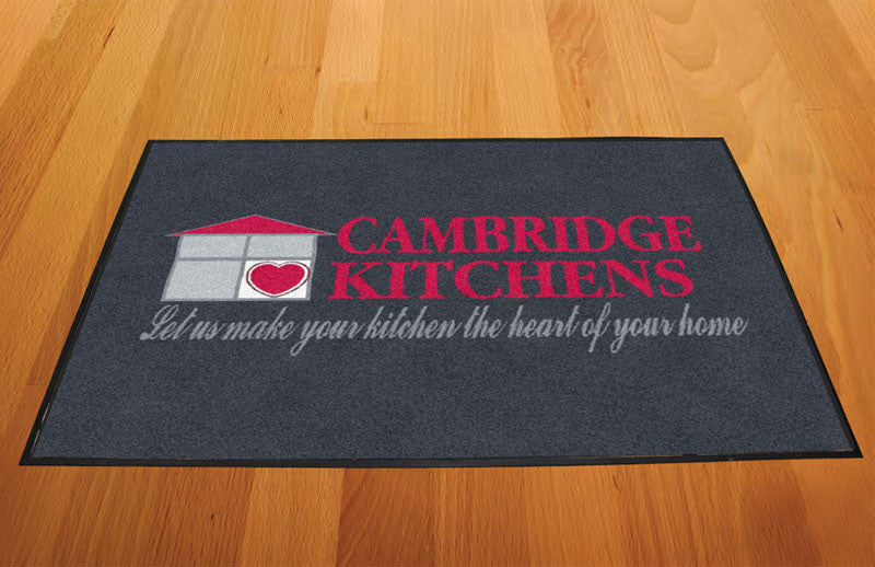 Cambridge 2 X 3 Rubber Backed Carpeted HD - The Personalized Doormats Company