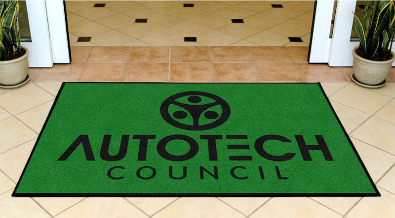 Autotech Council  3x5 3 X 5 Rubber Backed Carpeted HD - The Personalized Doormats Company