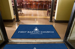 FBC Lewisville 4 X 6 Rubber Backed Carpeted HD - The Personalized Doormats Company