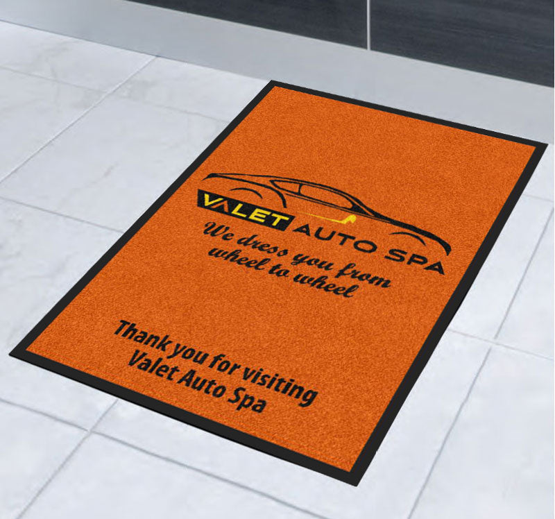 Valet Auto Spa Vertical Tag Line