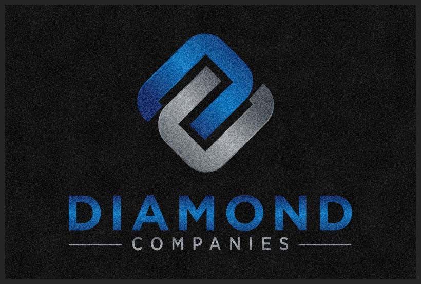 Diamond Companies Front Door 4 x 6 Custom Plush 30 HD - The Personalized Doormats Company