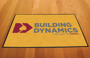 Building Dynamics Inc. 2 x 3 Rubber Backed Carpeted HD - The Personalized Doormats Company