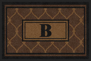 Chain Link Mat G1 2 X 3 Rubber Backed Carpeted HD - The Personalized Doormats Company