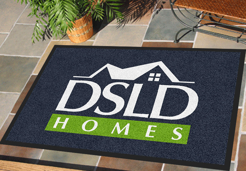 DSLD Homes New 2 X 3 Rubber Backed Carpeted HD - The Personalized Doormats Company