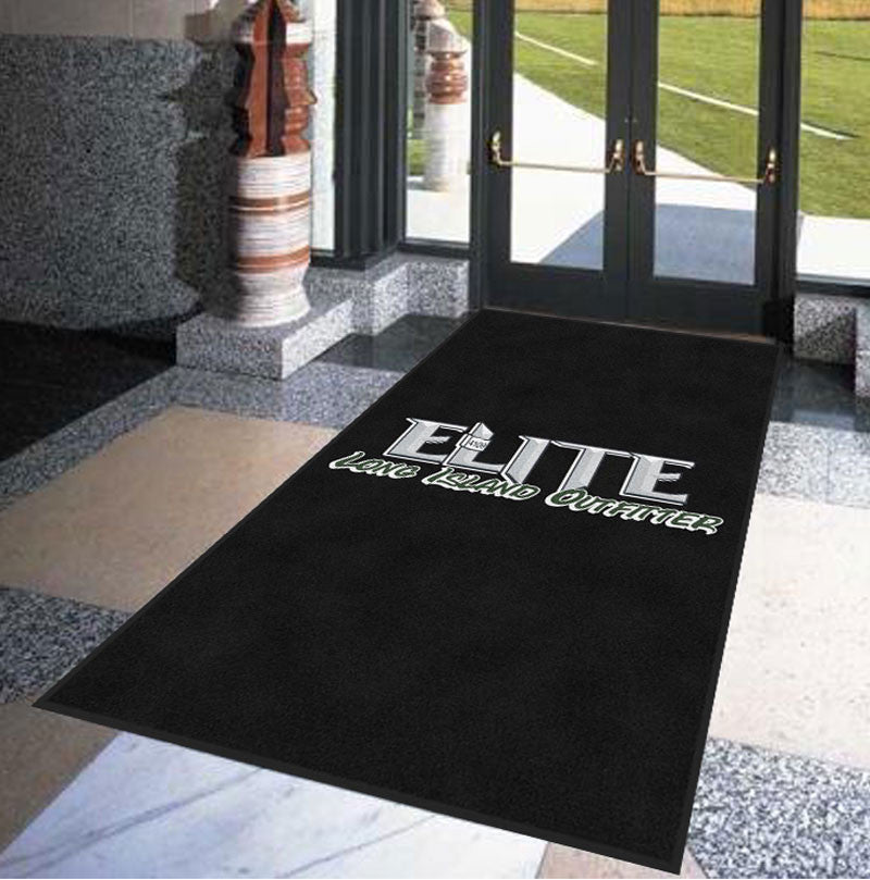 ELITE LONG ISLAND OUTFITTER 5 X 8 Rubber Backed Carpeted HD - The Personalized Doormats Company