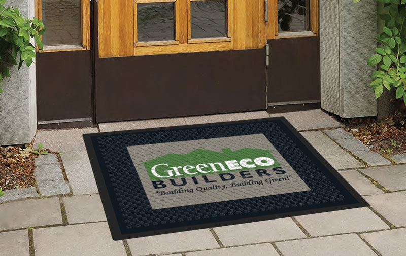 Greeneco Builders Outdoor 2.5 X 3 Rubber Scraper - The Personalized Doormats Company