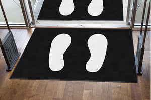 Elevation Mats 4 X 6 Rubber Backed Carpeted - The Personalized Doormats Company