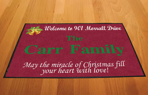 Carr 2 X 3 Rubber Backed Carpeted HD - The Personalized Doormats Company