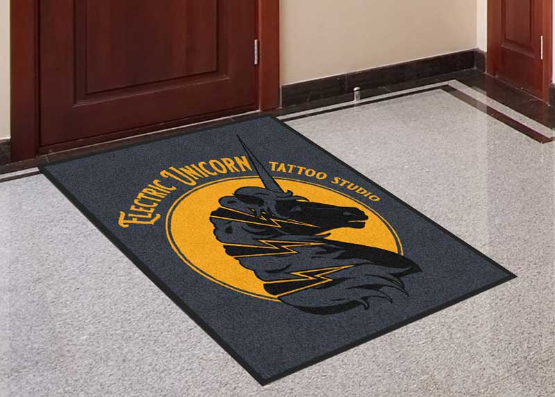 Electric Unicorn studio rug