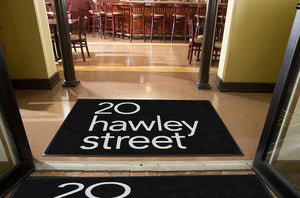 48507 - 20 Hawley 4x6 4 x 6 Rubber Backed Carpeted HD - The Personalized Doormats Company