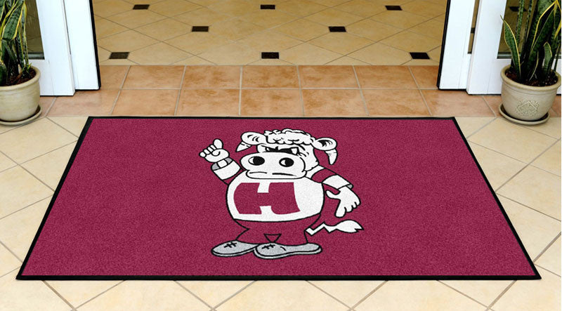 Go herd! 3 X 5 Rubber Backed Carpeted HD - The Personalized Doormats Company