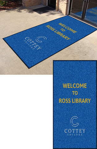 Cottey College Library Entry Mat