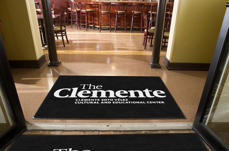 Clemente 4 X 6 Rubber Backed Carpeted HD - The Personalized Doormats Company