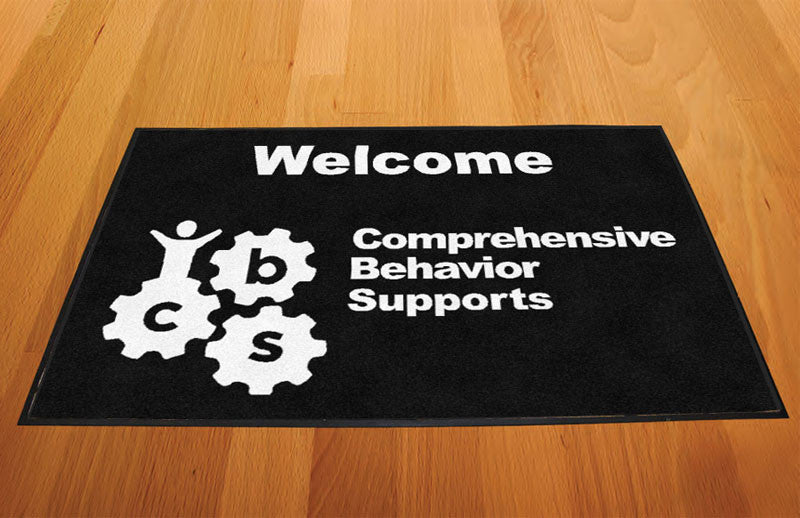 CBS 2 X 3 Rubber Backed Carpeted HD - The Personalized Doormats Company