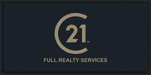 C21 FULLREALTY SERVICES § 4 X 8 Rubber Scraper - The Personalized Doormats Company