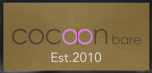COCOON Bare § 2 X 4 Luxury Berber Inlay - The Personalized Doormats Company