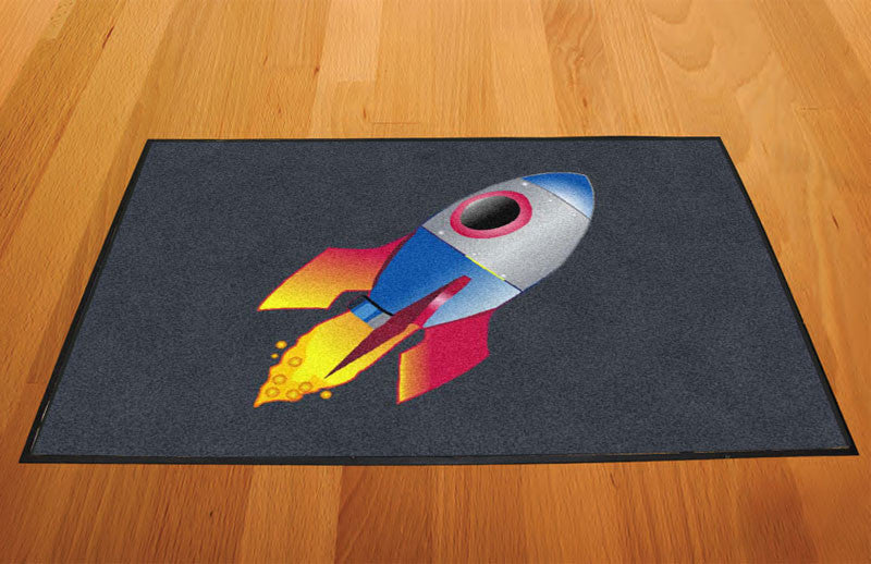 Flipmass 2 X 3 Rubber Backed Carpeted HD - The Personalized Doormats Company