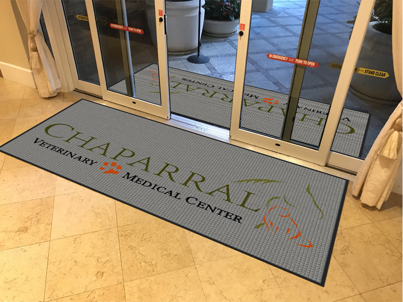 Chaparral Veterinary Medical Hospital 4 X 8 Waterhog Impressions - The Personalized Doormats Company