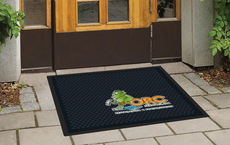 Adam Ogilvie- Outdoor 2.5 X 3 Rubber Scraper - The Personalized Doormats Company