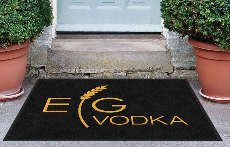 EG Vodka Carpets 3 X 4 Rubber Backed Carpeted HD - The Personalized Doormats Company