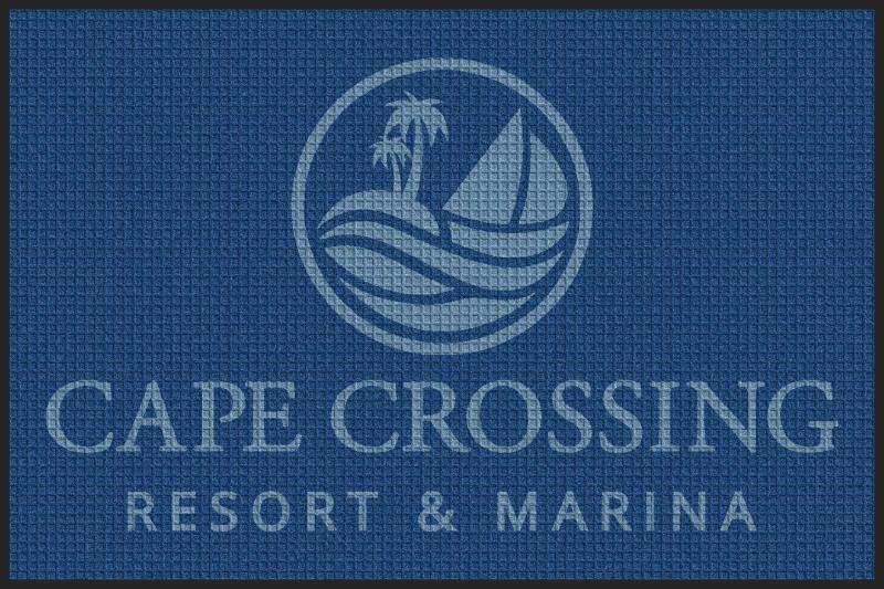 Cape Crossing 4 X 6 Waterhog Inlay - The Personalized Doormats Company