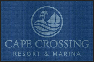 Cape Crossing 4 X 6 Waterhog Inlay - The Personalized Doormats Company