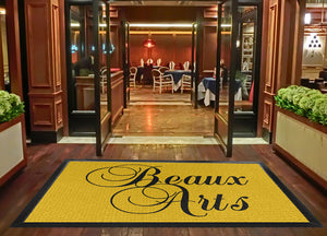 Beaux Arts mats 5 X 7 Luxury Berber Inlay - The Personalized Doormats Company