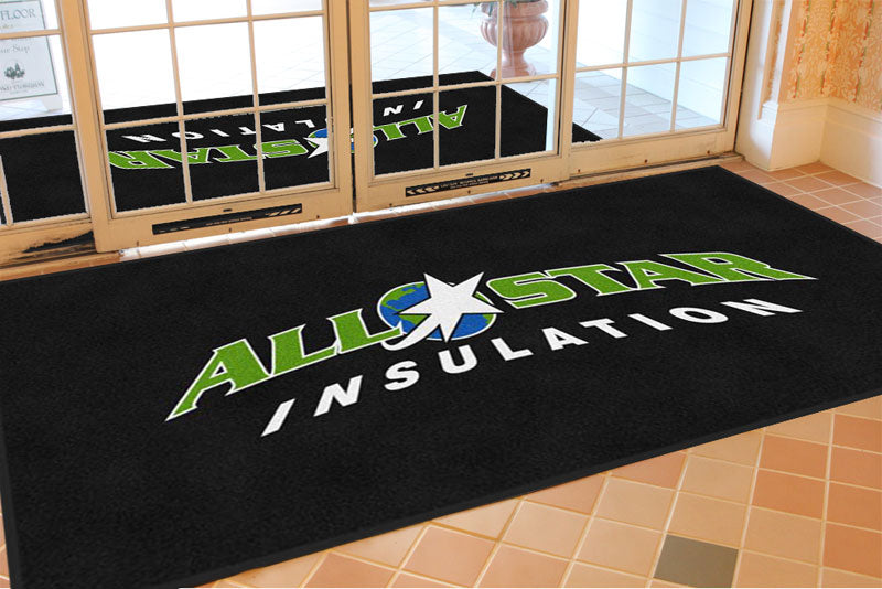 ALL Star Insulation 4 X 8 Rubber Backed Carpeted HD - The Personalized Doormats Company