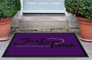 Just in Time for Foster Youth 3 X 4 Luxury Berber Inlay - The Personalized Doormats Company