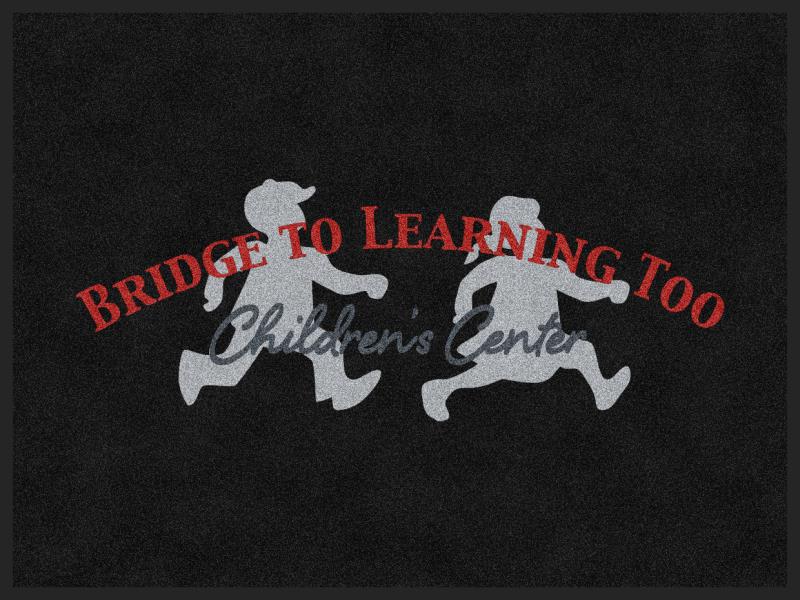 Bridge To Learning 3 x 4 Rubber Backed Carpeted HD - The Personalized Doormats Company