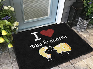 I Heart Mac & Cheese Black