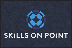 Skills on Point White Text