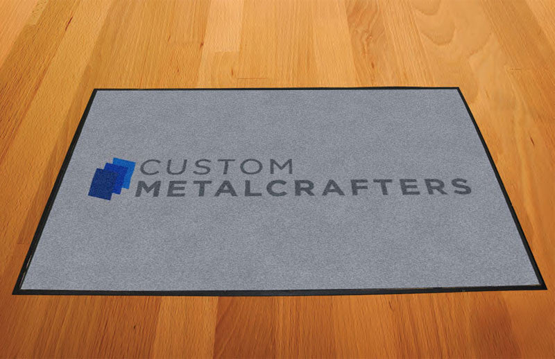 Custom Metalcrafters 2 x 3 Rubber Backed Carpeted HD - The Personalized Doormats Company