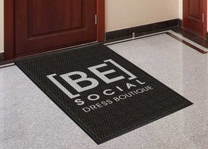Be Social Dress Boutique Fitting1 Final 2.67 X 4.17 Luxury Berber Inlay - The Personalized Doormats Company