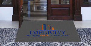 Implicity Management.com 3 X 5 Waterhog Impressions - The Personalized Doormats Company