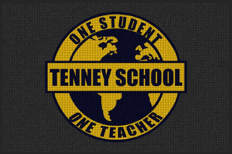 Tenney School Logo Doormat