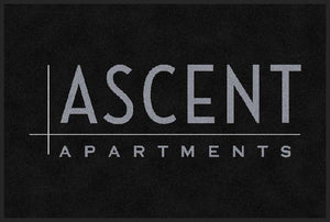 Ascent - Small 2 x 3 Rubber Backed Carpeted HD - The Personalized Doormats Company