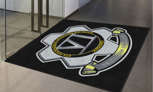6th POB OS 6 X 6 Rubber Backed Carpeted HD - The Personalized Doormats Company