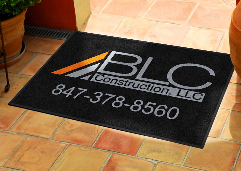 BLC CONSTRUCTION LLC 2 X 3 Rubber Backed Carpeted HD - The Personalized Doormats Company