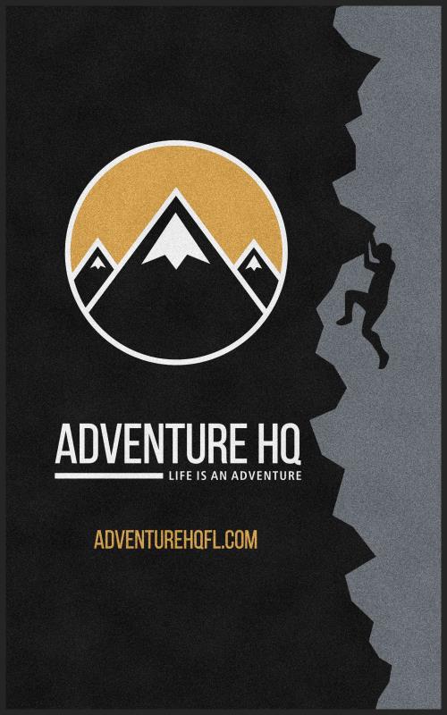 Adventure HQ 5 x 8 Custom Plush 30 HD - The Personalized Doormats Company