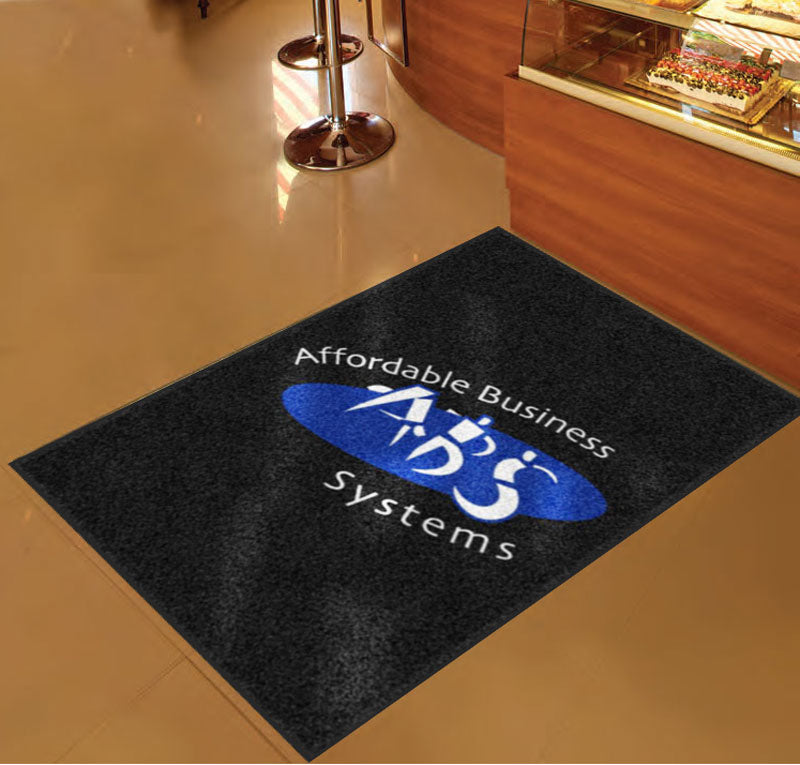 Back Door Mat 3 x 5 Rubber Backed Carpeted HD - The Personalized Doormats Company